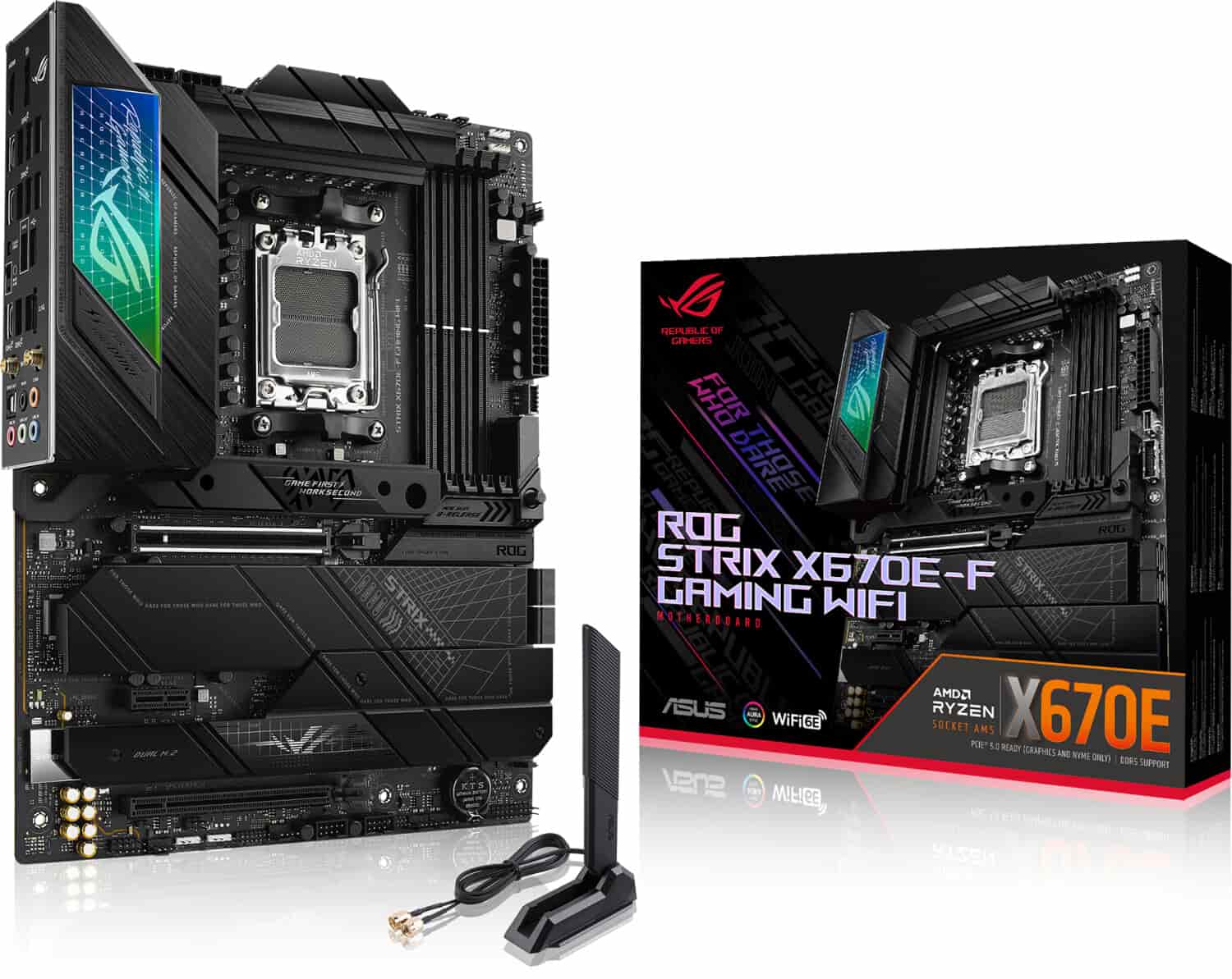 CM AMD ASUS ROG STRIX X670E-F GAMING WIFI DDR5